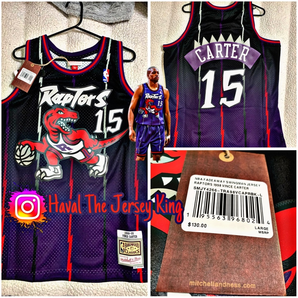 Swingman Jersey Toronto Raptors Road 1998-99 Vince Carter